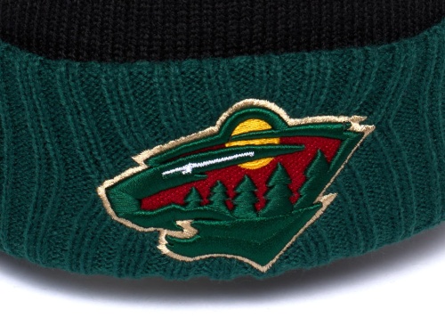 Шапка Minnesota Wild с помпоном фото 3 Шапка Minnesota Wild с помпоном фото 3